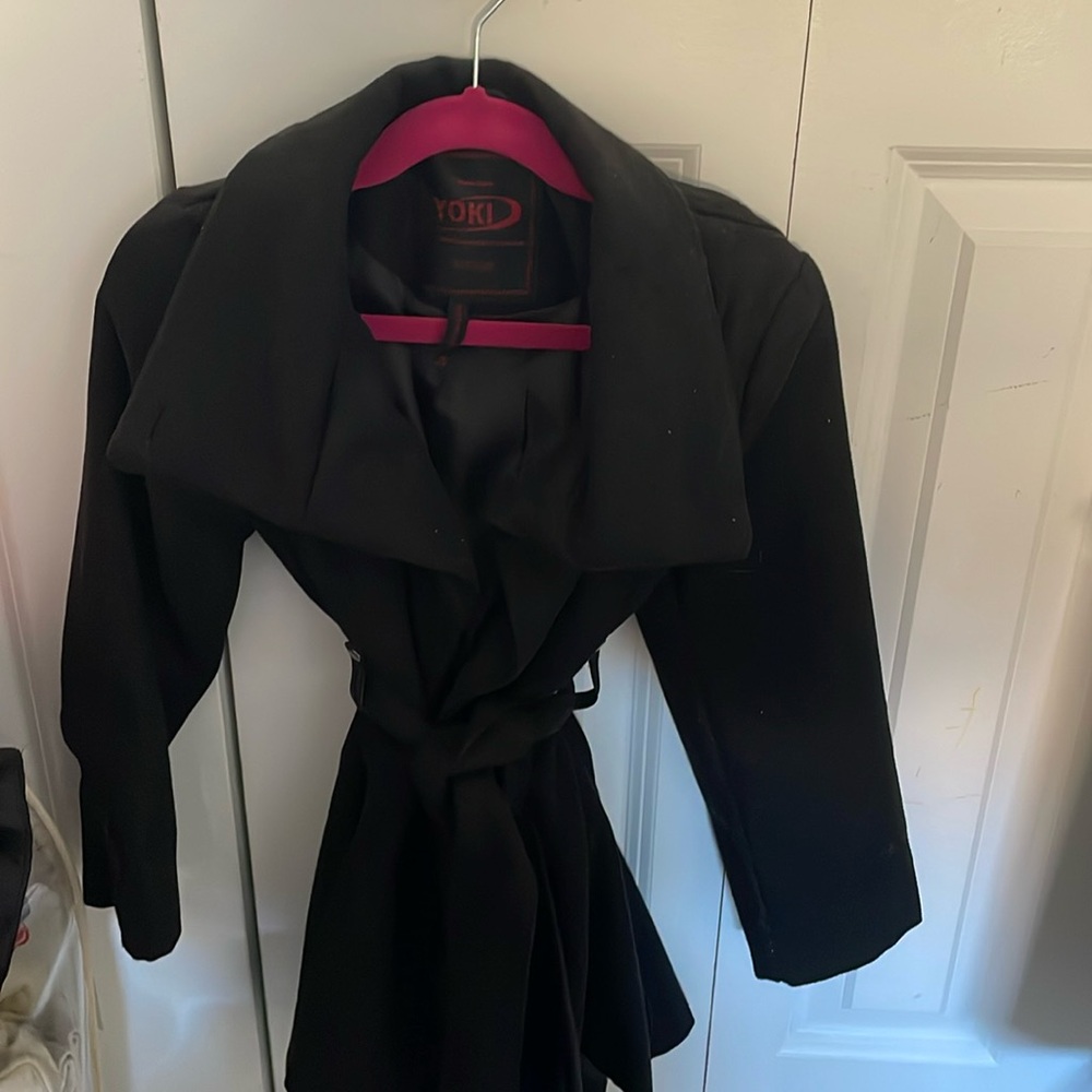 Cutest little black Peacoat !